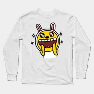 KakaoTalk Friends Muzi (Ecstatic) Long Sleeve T-Shirt